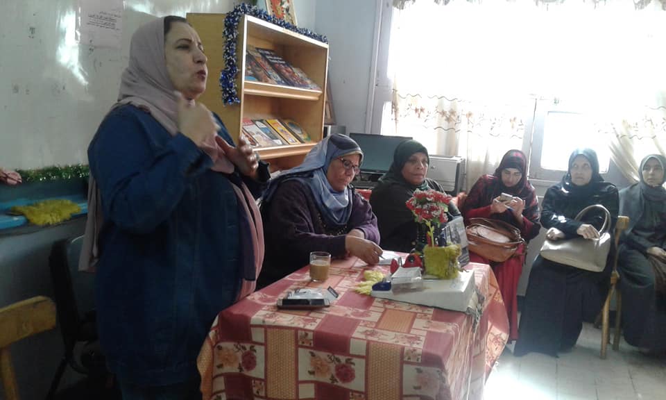 مناقشة الصحة الانجابية للمرأة بمجمع إعلام السلام