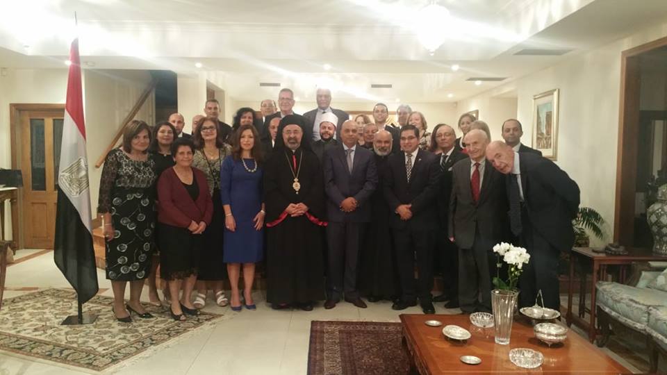 القنصل العام في سيدني يستقبل بطريرك الإسكندرية للأقباط الكاثوليك