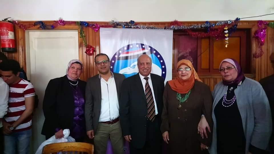 مستقبل وطن يحتفل بعيد الام بدار المسنين بكفرالشيخ