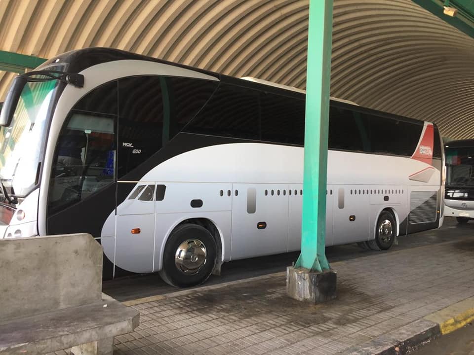 لأول مرة انطلاق مشروع النقل الجماعي بمطار برج العرب الدولي