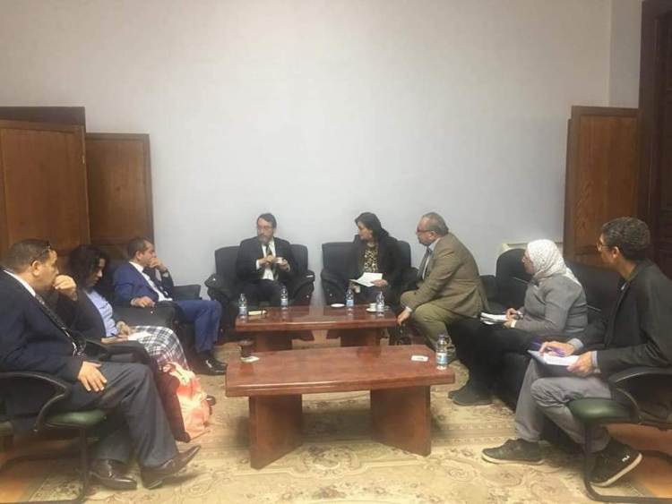 محرز تبحث مع السفير الجديد لدولة شيلي زيادة التبادل التجاري بين البلدين في مجال الانتاج الحيواني