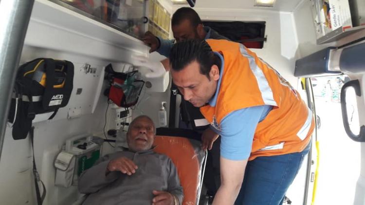 مستقبل وطن يشارك فى نقل 10 حالات بسيارات الاسعاف للجان الاستفتاء بكفرالشيخ