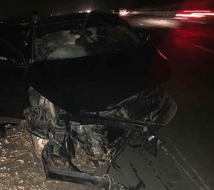 لاعب الزمالك ينجو من الموت بعد تعرضه لحادث سير
