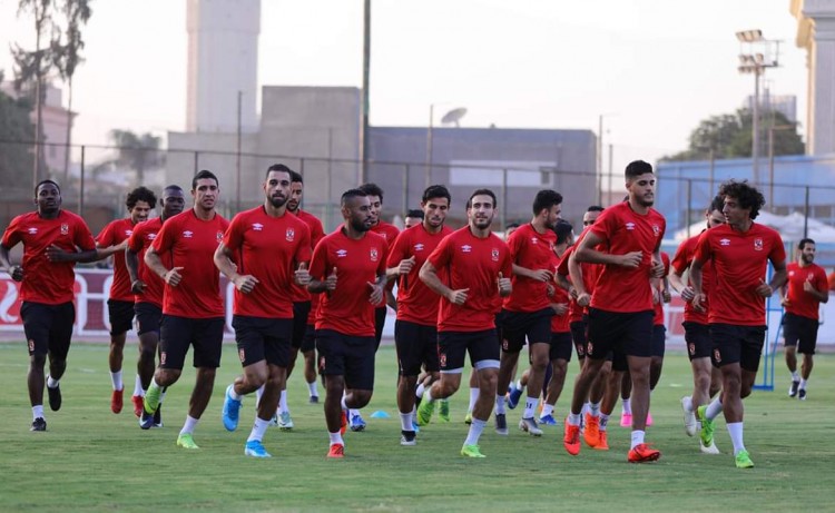 الأهلي يواصل تدريباته مساء اليوم