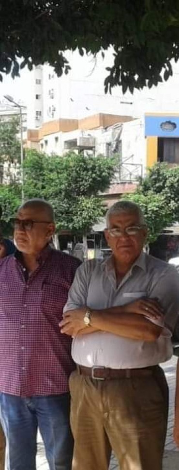 قيادات نهضة مصر  تسير على ألأقدام فى شوارع ألإسكندرية لوضع ألخطط المناسبة للأرتقاء بمنظومة النظافة