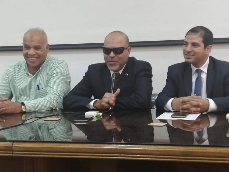 جبران و الجوهرى و رمزى و موسى فى لقاء شباب النقابة العامة للعاملين بالبترول