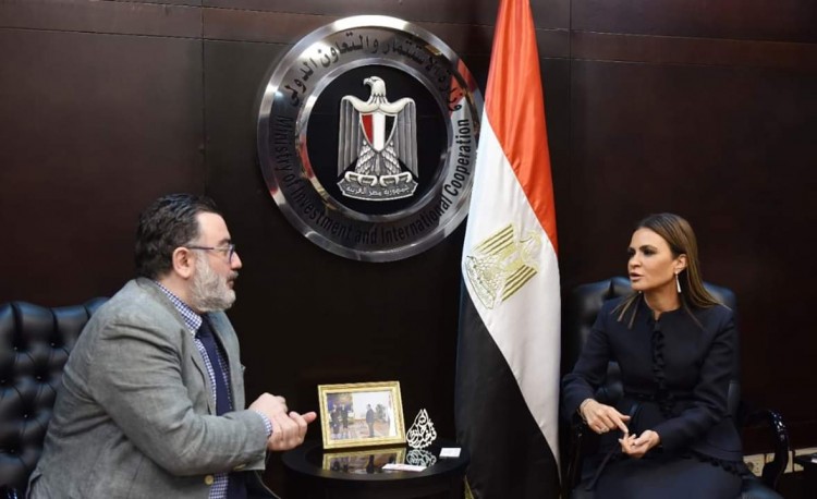 وزيرة الإستثمار والتعاون الدولى تجتمع مع شركة نيتفلكس الأمريكية