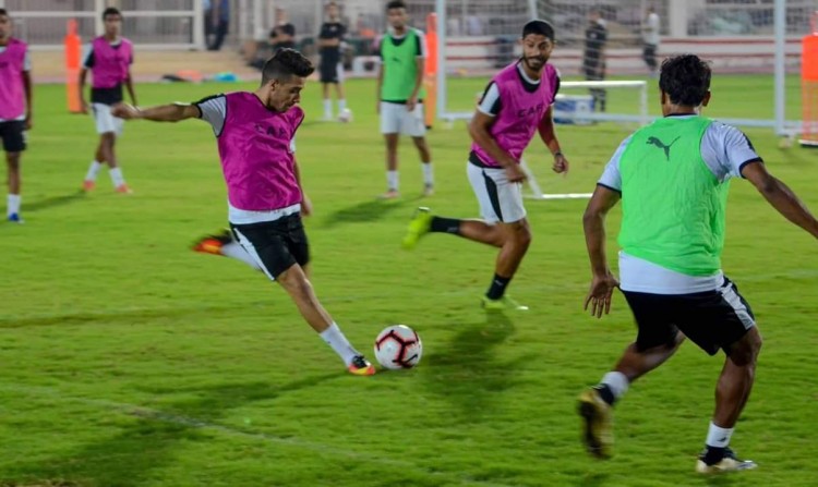 اوناجم يقود هجوم الزمالك في مباراة المنيا الودية