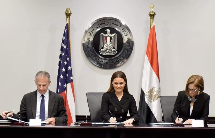 مصر وأمريكا توقعان المرحلة الثانية من إتفاق مبادرة تنمية شمال سيناء بقيمة 6 مليون دولار