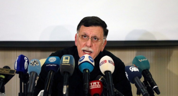 السراج يوجه دعوة إلى الاتحاد الأفريقي بشأن حل الأزمة الليبية