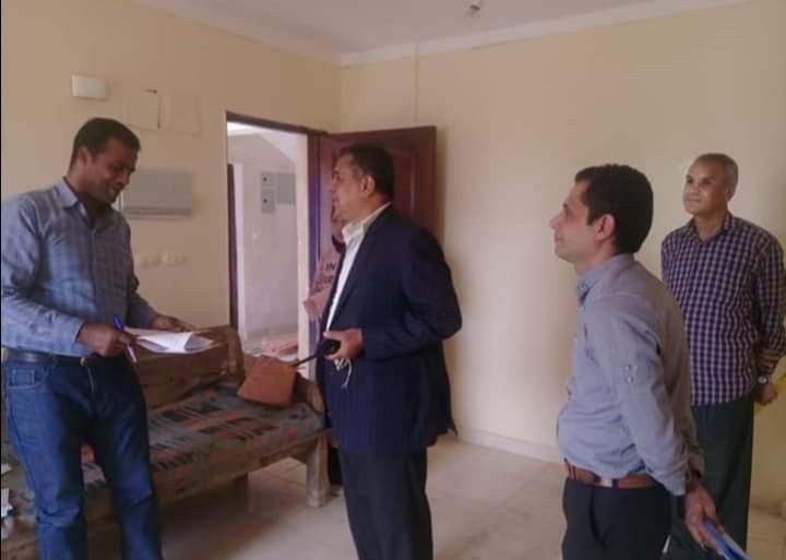 تسليم ٤٦ وحدة اسكان اجتماعى بنجع حمادى .