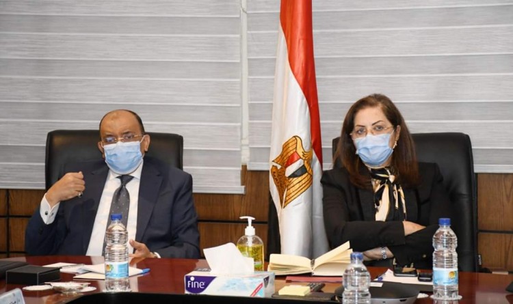 وزراء التخطيط والتعاون الدولي والتنمية المحلية يتابعون الموقف التنفيذى لبرنامج التنمية المحلية بصعيد مصر