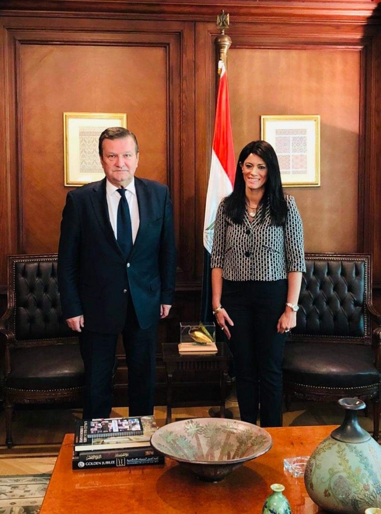 «المشاط» تلتقي سفير أوكرانيا بالقاهرة لبحث انعقاد اللجنة المصرية الأوكرانية المشتركة