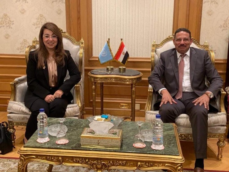 رئيس الرقابة الإدارية يستقبل غادة والى للإعداد للمؤتمر الدولى لمكافحة الفساد