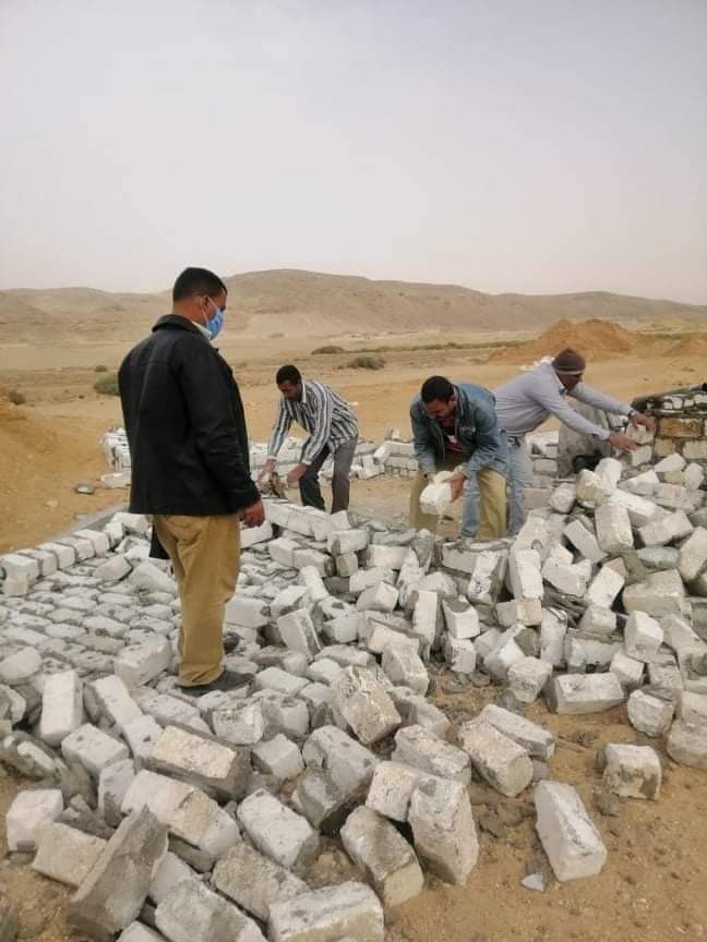 مراكز المنيا تواصل تنفيذ حملات إزالة التعديات على الأراضي الزراعية وأملاك الدولة