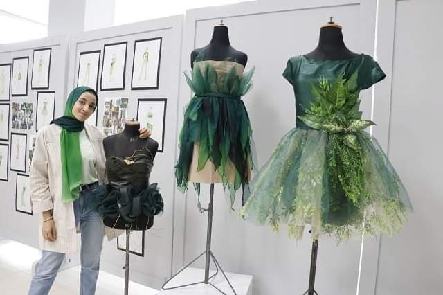 أزياء بروح التفاؤل والأمل بمشروعات التخرج لطلاب الفنون التطبيقية فى جامعة بدر