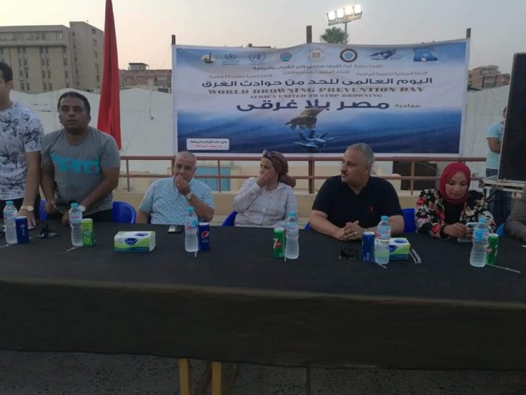 وكيل وزارة الشباب والرياضة بالقليوبية يشهد فاعليات مبادرة" مصر بلا غرق