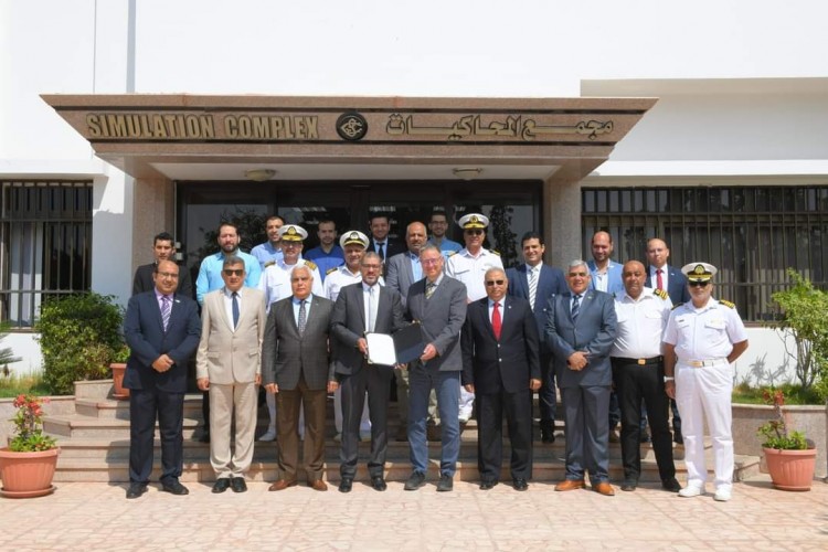 هيئة الإشراف الدولية "DNV" تعتمد مركز التدريب البحري والمحاكاة كمركز دولي لتقديم الخدمات التدريبية البحرية