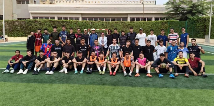 كلية الحاسبات والذكاء الاصطناعي بجامعة القاهرة الأهلية تتوج ببطولة خماسيات كرة القدم بين جامعة القاهرة الأهلية والفرع الدولي