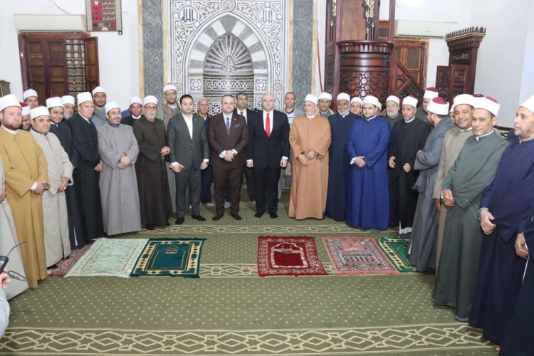 محافظ بني سويف يُهنئ أبناء وقيادات المحافظة بذكرى الإسراء والمعراج" 1447هـ/2026م"