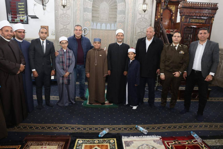 أوقاف المنيا تنظم احتفالية بمناسبة ذكرى ليلة القدر بمسجد سيدي أحمد الفولي