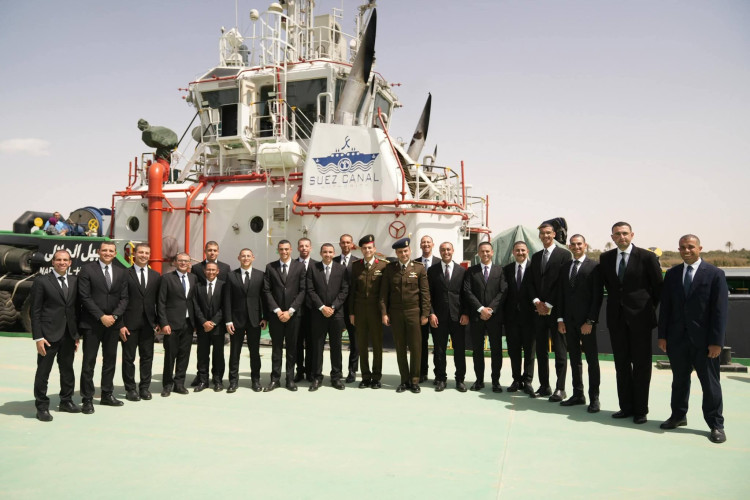 الفريق أسامة ربيع يستقبل وفد المُلحقين الدبلوماسيين بوزارة الخارجية