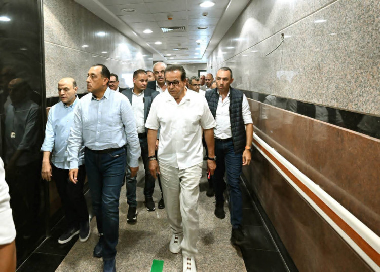 رئيس الوزراء يتفقد أعمال تنفيذ مشروع مستشفى السنطة المركزي الجديد