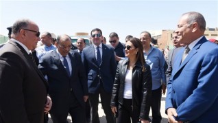 وزيرا الإستثمار والتنمية المحلية يتفقدان أعمال التطوير النهائية للمنطقة الحرة بمدينة نصر