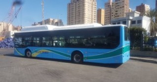 وصول الاتوبيس الكهربائي للاسكندريه