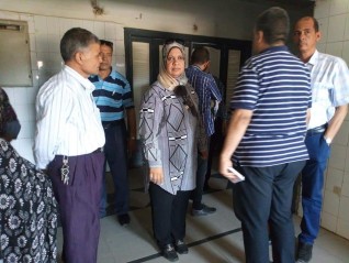 وكيل صحة الفيوم  يجرى زيارة مفاجئة لـ "مستشفي الفيوم العام "