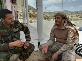 قائد محور علب يشيد ببسالة أبطال اللواء الثالث حرس حدود