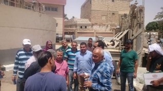 مساعد نائب «المجتمعات العمرانية» يتفقد مشروعات مدينة المنيا الجديدة