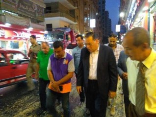 محافظ الشرقية يؤكد على الشركة المنفذة لأعمال رصف الإلتزام بالمواصفات القياسية