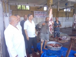 مجازر كفرالشيخ تستقبل الأهالي لذبح أضاحيهم في أول أيام عيد الأضحى المبارك بالمجان