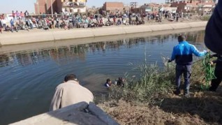 مصرع شاب غرقاً فى بحر ميت يزيد بكفر الشيخ