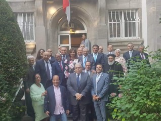 وزيرة الهجرة تلتقي الجالية المصرية في ألمانيا