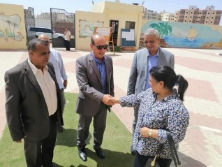 بالصور... تعليم البحر الأحمر يستقبل رئيس الجهاز المركزي للتعمير