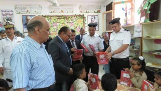 مديرية أمن الأقصر تقوم بسداد مصاريف 391 طالب وطالبة من المدارس الحكومية