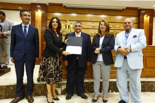 احتفالية التضامن لتكريم  ابطال مصر اعضاء  البعثة المصرية للاوليمبياد الخاص المصرى