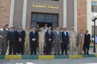 محافظ المنيا يزور منطقة التجنيد في الذكرى الـ 46 لنصر أكتوبر