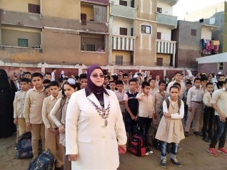 وكيل تعليم كفر الشيخ تتفقد المدارس وتطمئن على إجراءات الأمن والسلامة