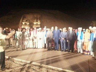 إنطلاق فعاليات الإحتفال بمهرجان تعامد الشمس بأبو سمبل