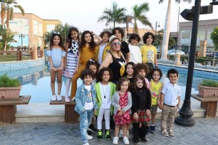 ريهام طارق تضع اللمسات الاخيره لمهرجان Egypt beauty pageants