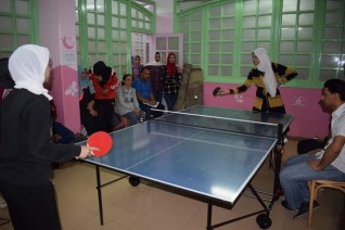 إنطلاق بطولة تنس الطاولة للمدن الجامعية بسوهاج