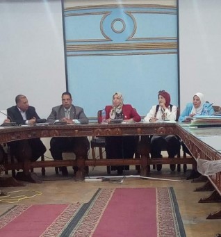 مستشار الوزير للتربية الرياضية والعسكرية تجتمع مع المدراء علي مستوي الجمهورية