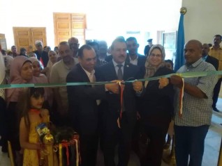 إفتتاح المعرض العالمي "ثقافتنا مستقبلنا" بمتحف آثار الوادي الجديد
