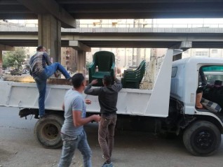 بالصور: حى الهرم يقوم بحملة مكثفة لإزالة الإشغالات للمرة الثالثة على التوالى