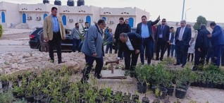 وزير الزراعة يتفقد مركز التنمية المستدامة لموارد مطروح