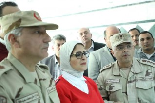 وزيرة الصحة تتفقد أعمال التطوير بمستشفى الفيروز التخصصي ومركز صحة الزهراء بطور سيناء