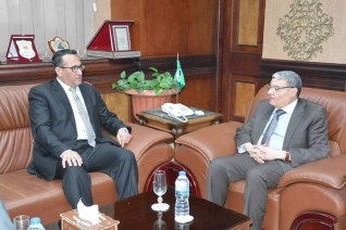 محافظ المنيا  يلتقى  بوفد من مستشاري هيئة قضايا الدولة